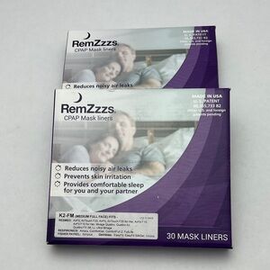 2 Box Lot Of CPAP Mask Liners K2-FM (medium full face) Fits